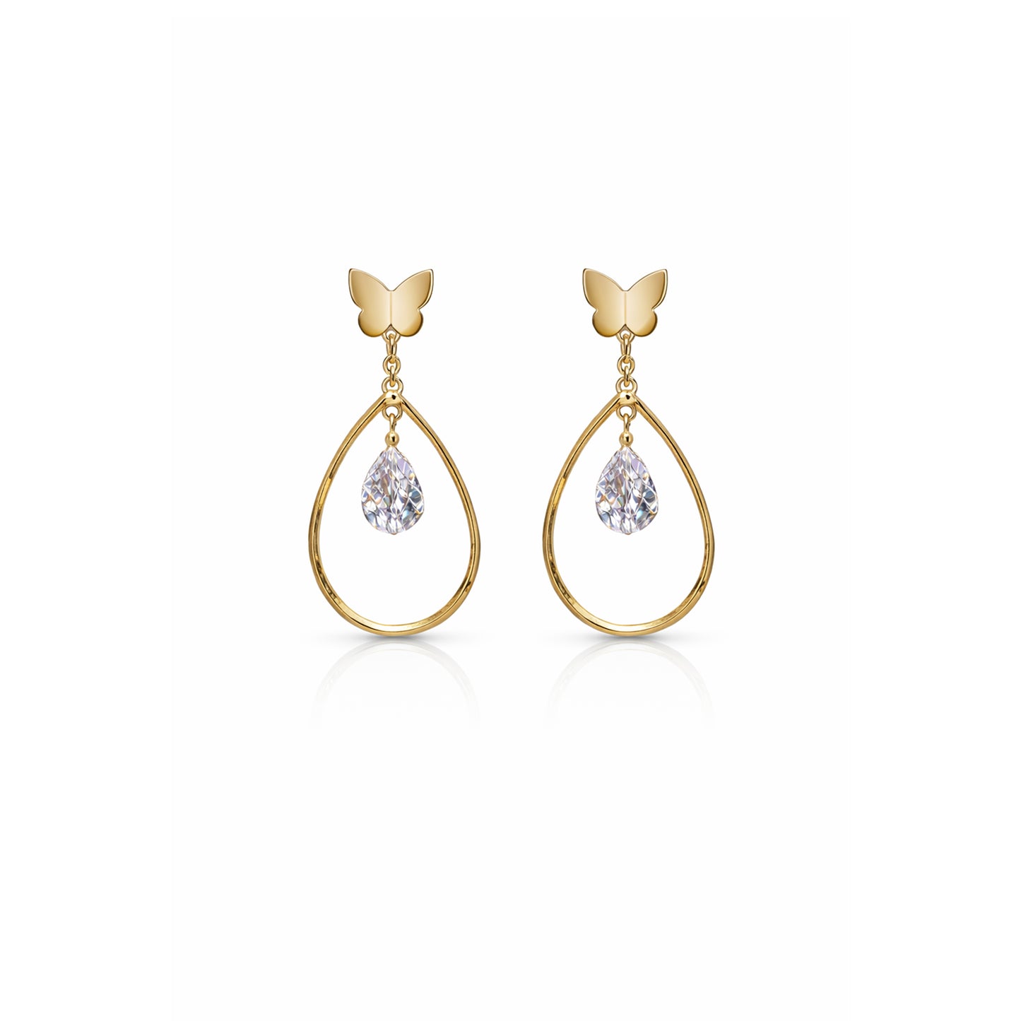 Flutter Gleam Earrings