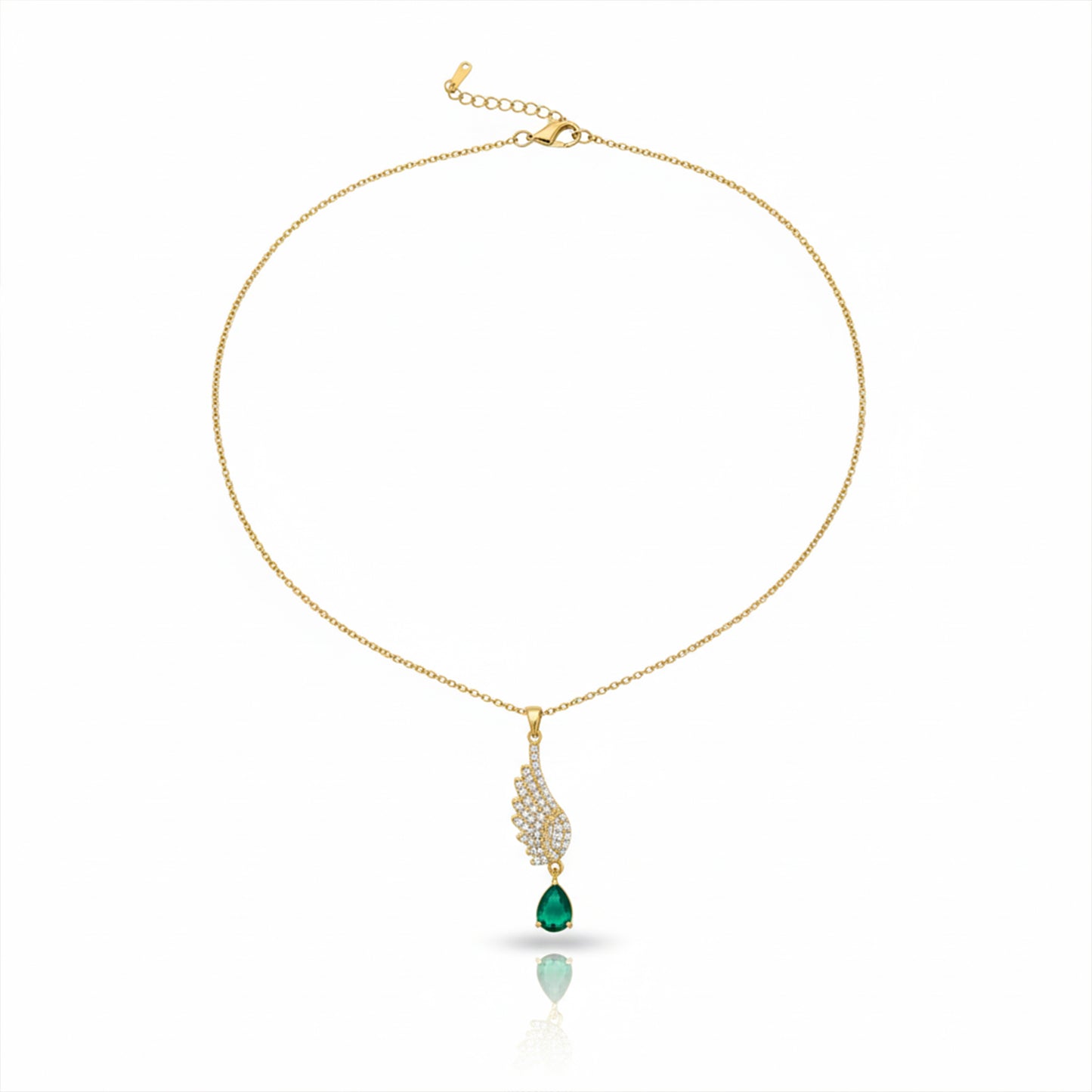 Angel Wing Pendant Necklace