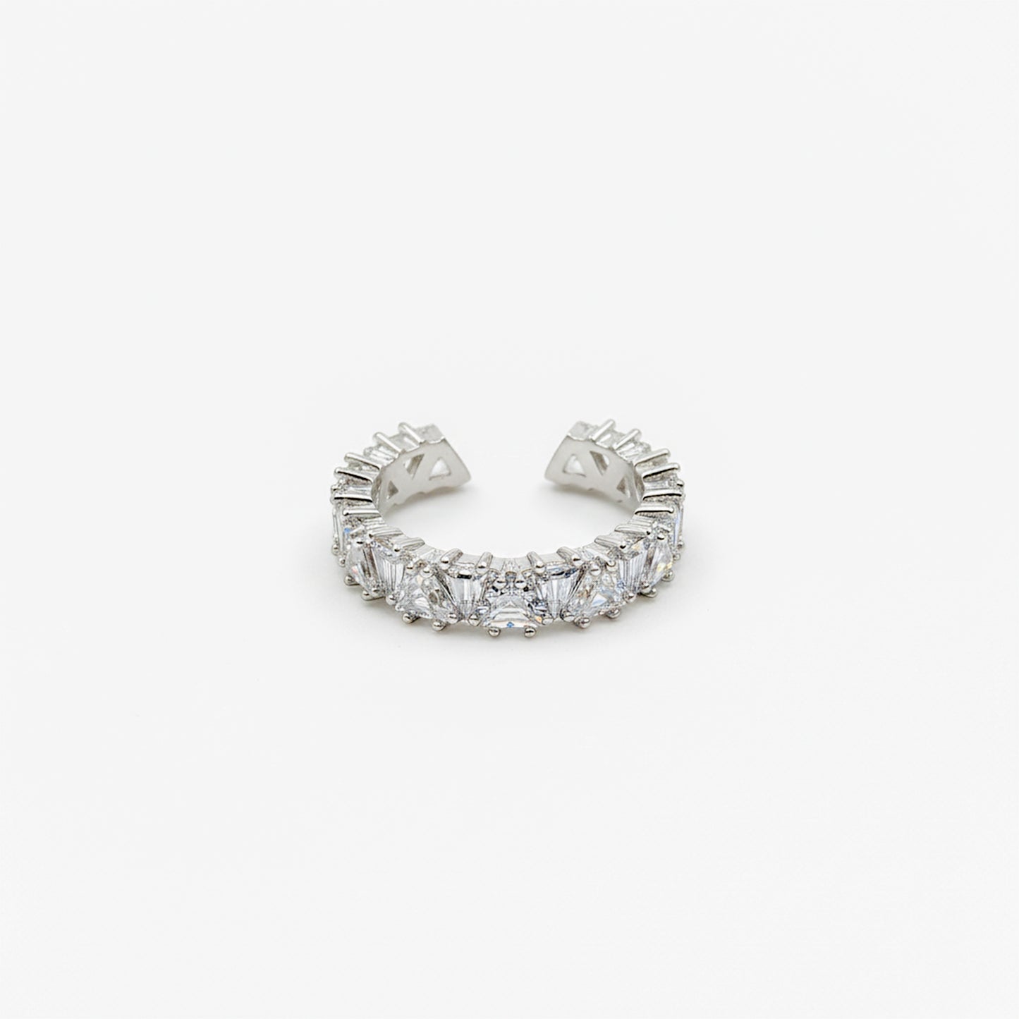 Celestia Spark Zircon Open Ring