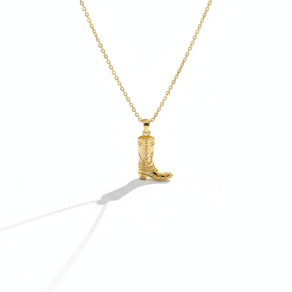 Aurielle Luxe Boot Necklace