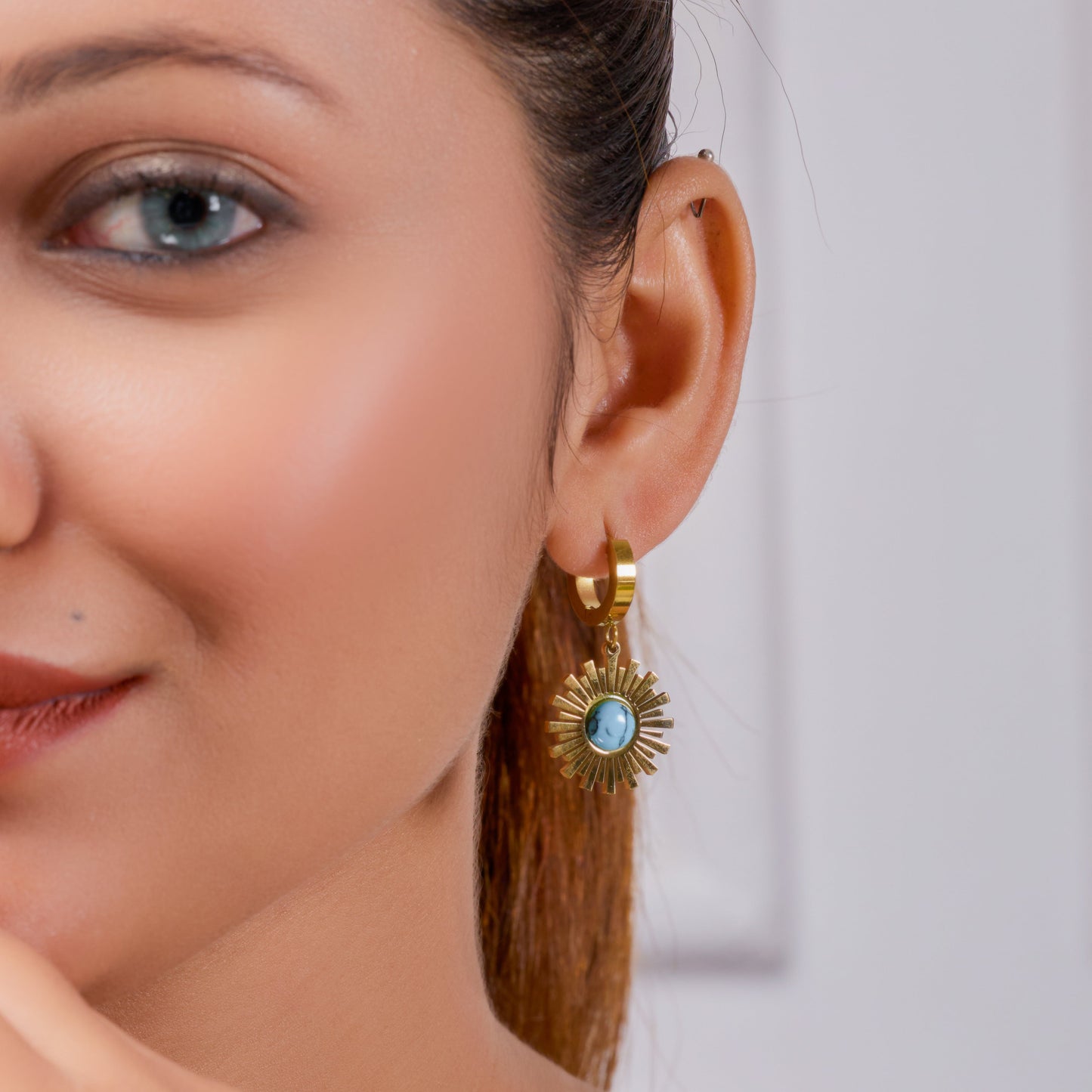 Sky Solar Radiance Earrings