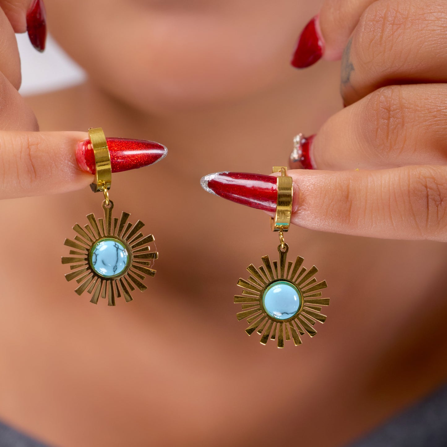 Sky Solar Radiance Earrings