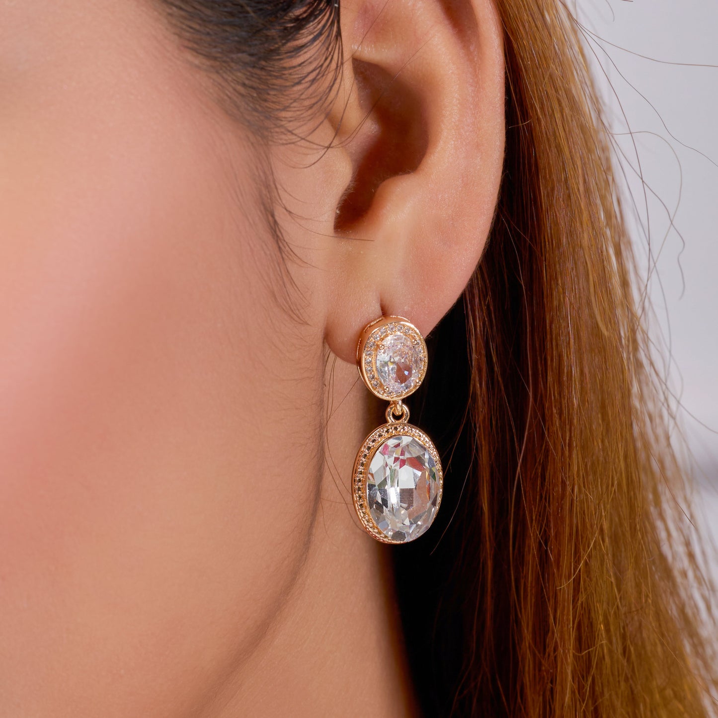 Amaya Crystal Bloom Earrings