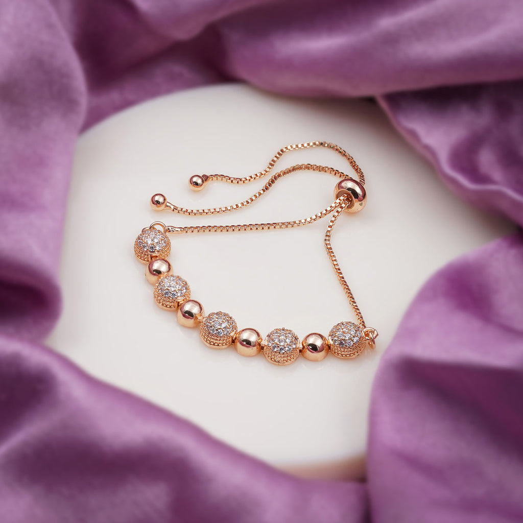 Elite Shine Zircon Slider Bracelet