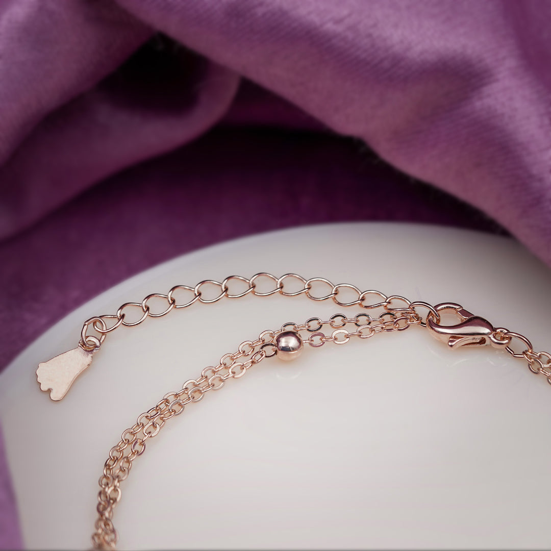 Elegant Tree of Life Charm Anklet