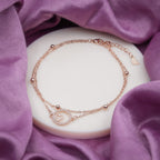 LuxeLove Heart Anklet