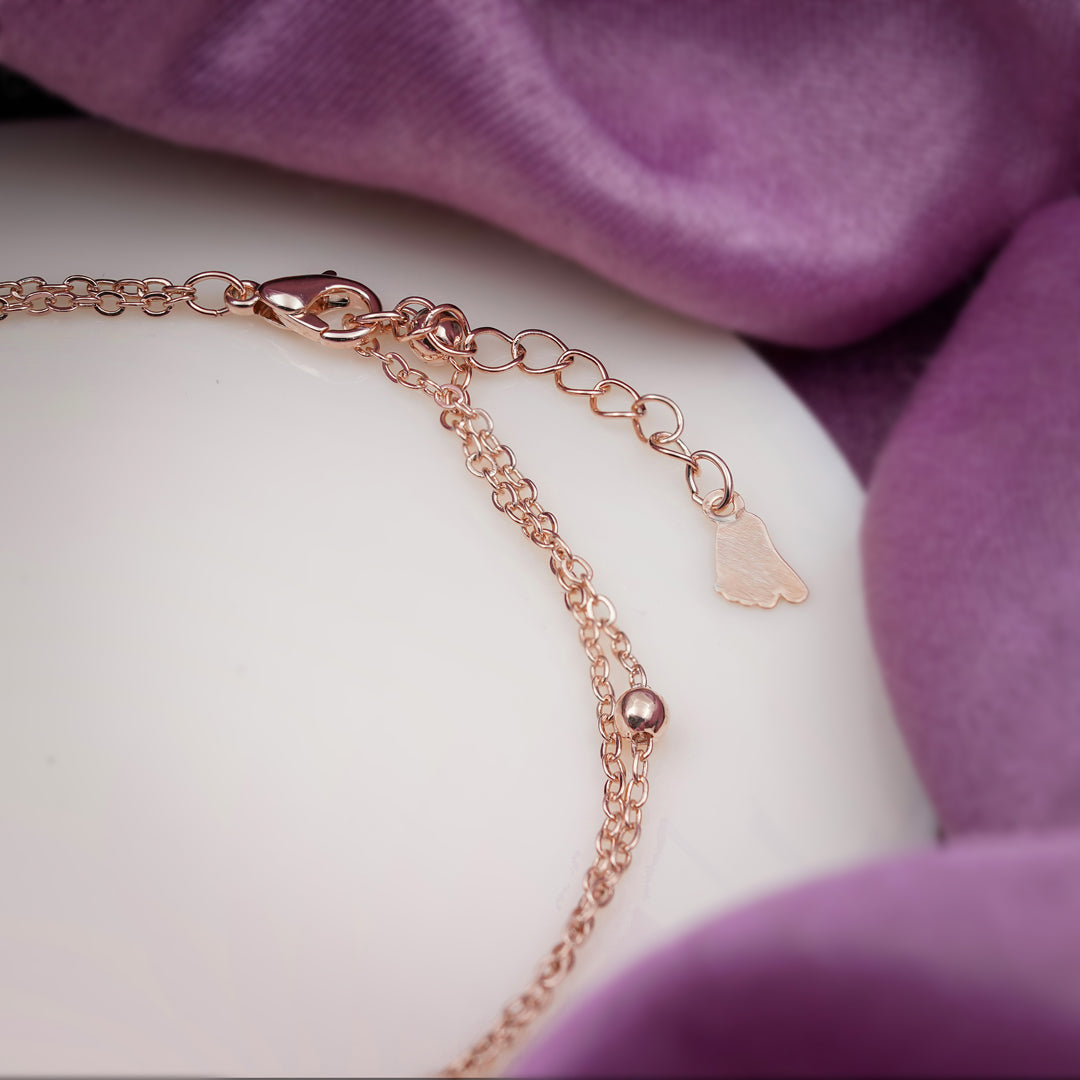 LuxeLove Heart Anklet