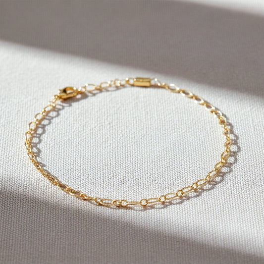 Celeste Fine Gold Anklet
