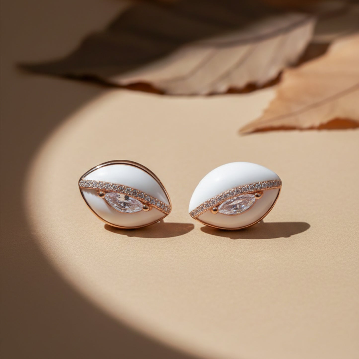 Cowrie Studs Earrings