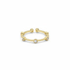 Royal Bloom Zircon Ring