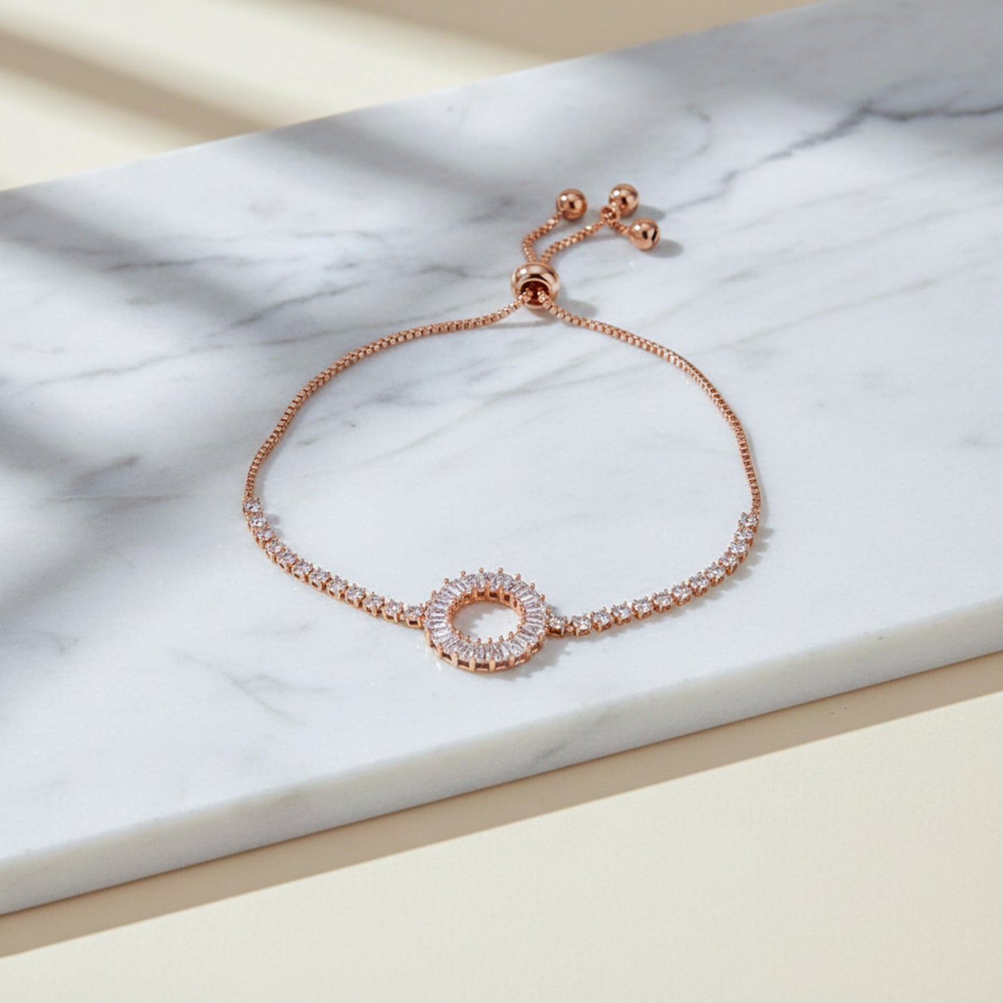 Round Adjustable Slider Bracelets