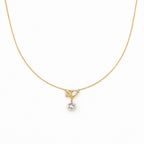 Solitaire Diamond Pendant Necklace