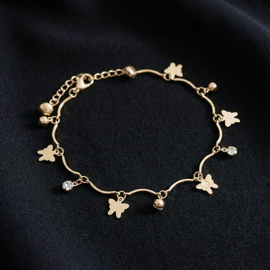 Luna Elegance Charm Anklet