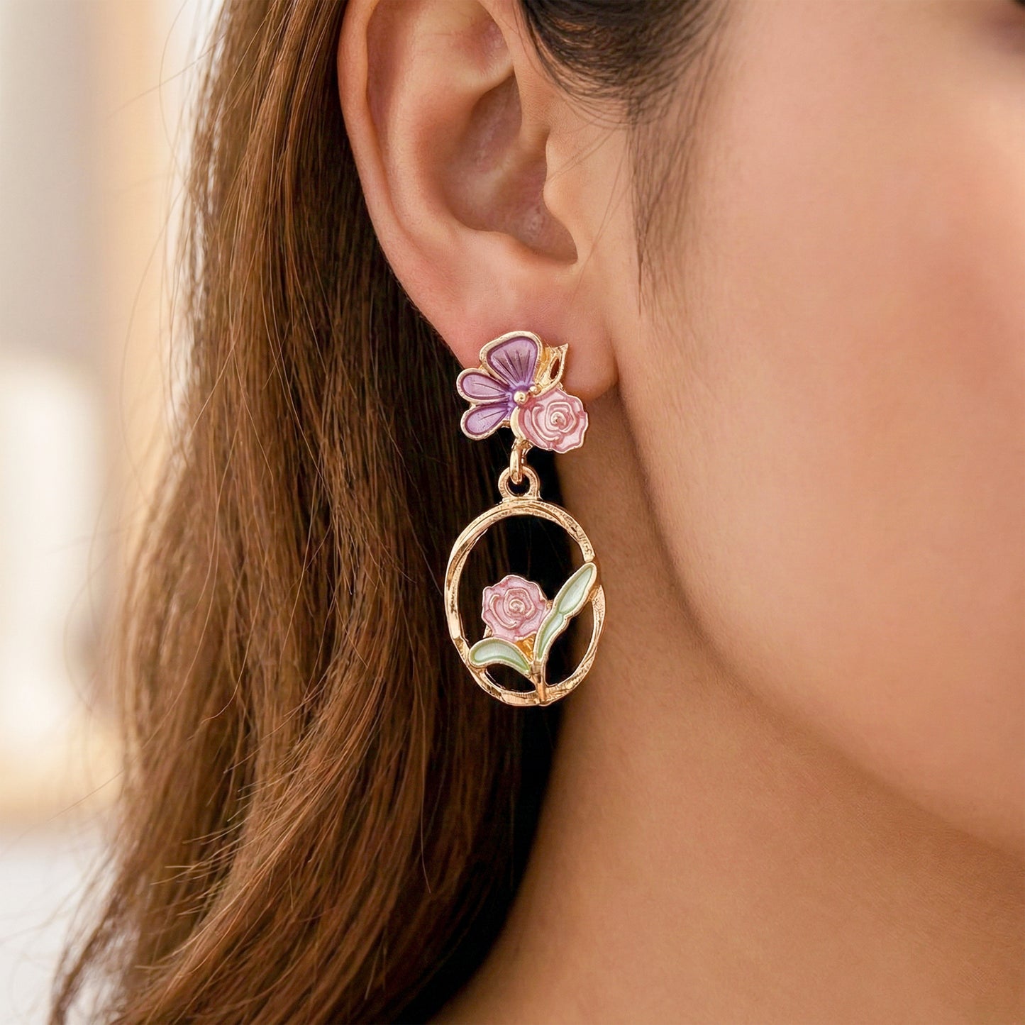 Roselle Luxe Drops Earrings