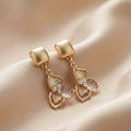 Golden Leaf Designer Earrings