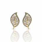 Leaf Luxe Stud Earrings