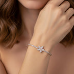 Flora Royale Diamond Tennis Bracelet