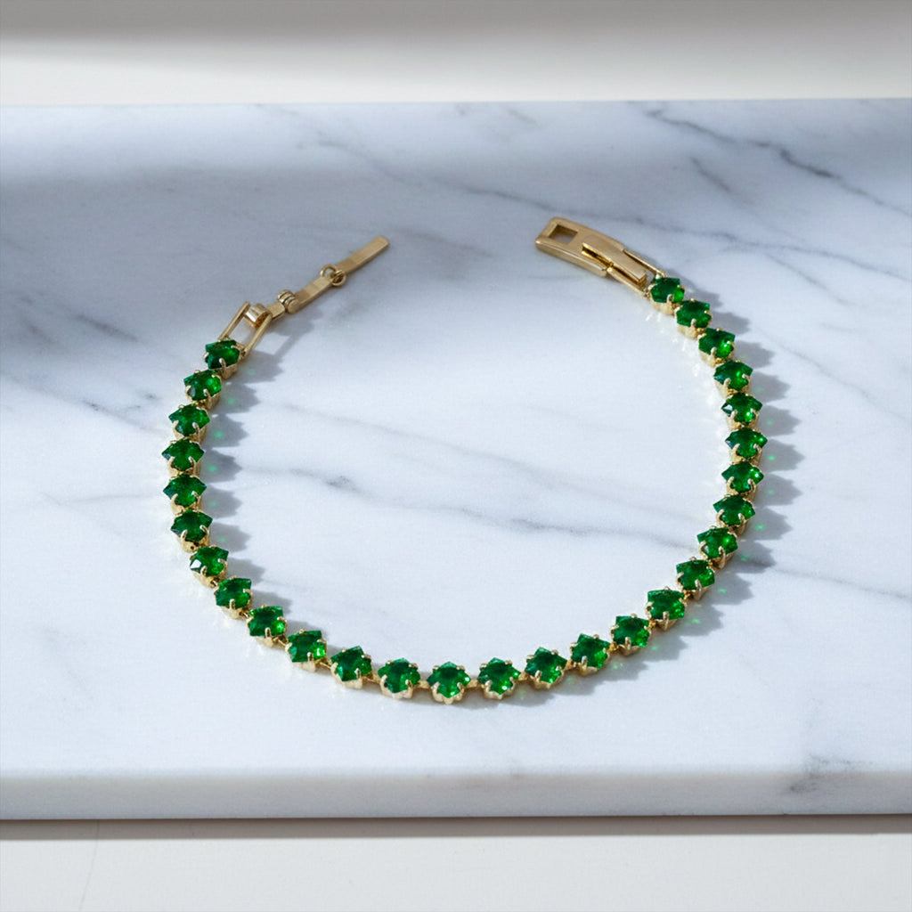 Veloura Emerald Glow Bracelet