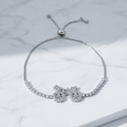 Silver Cycle Elegance Bracelet