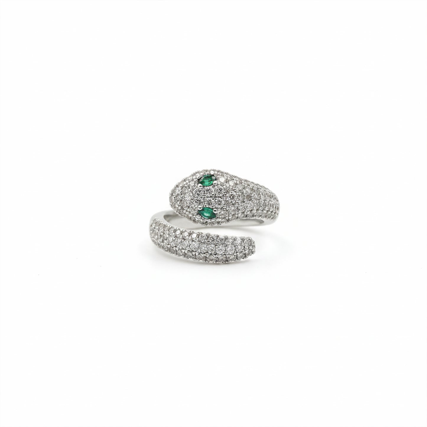 Veloura Emerald Pave Diamond Ring