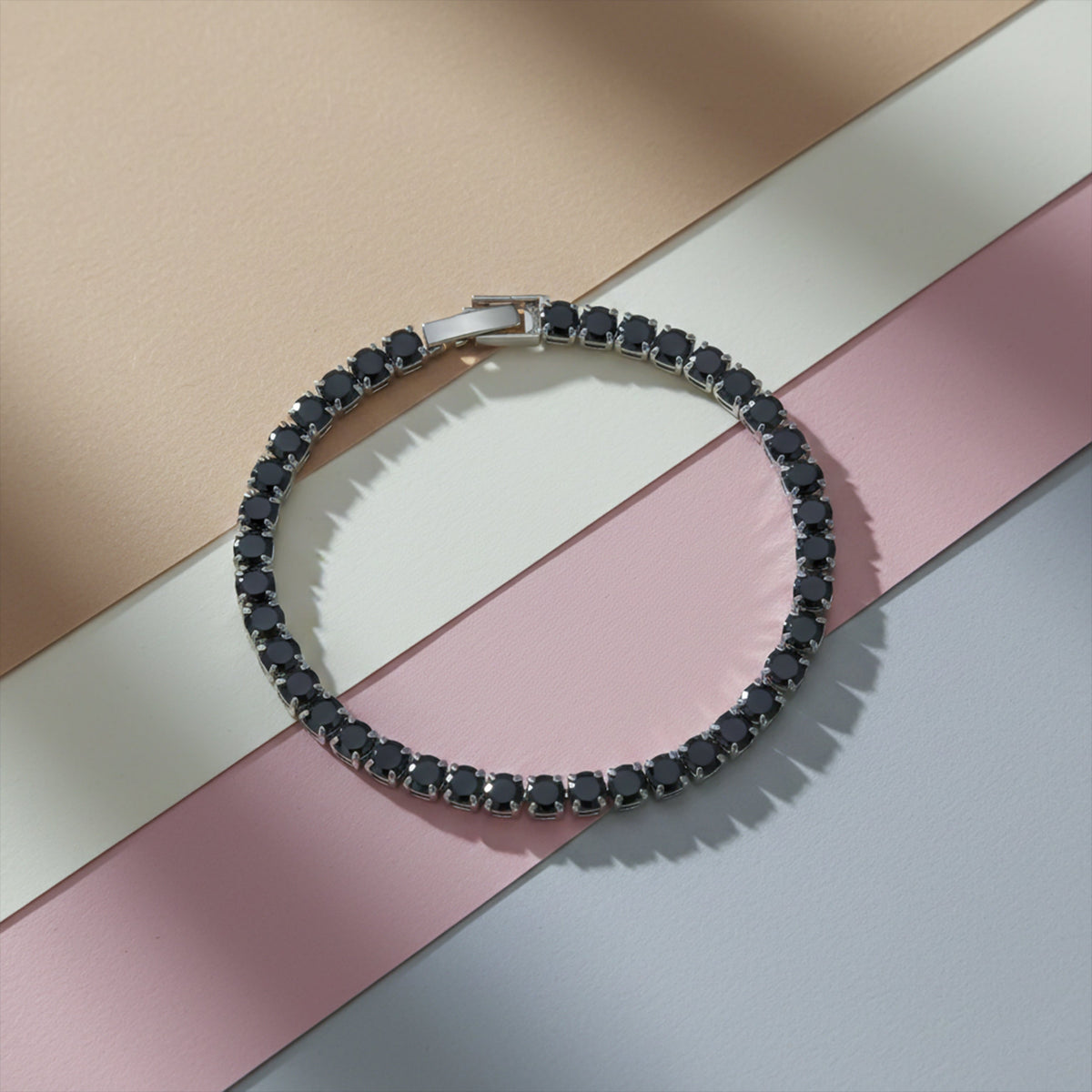 Dark Elegance Black Diamond Bracelet