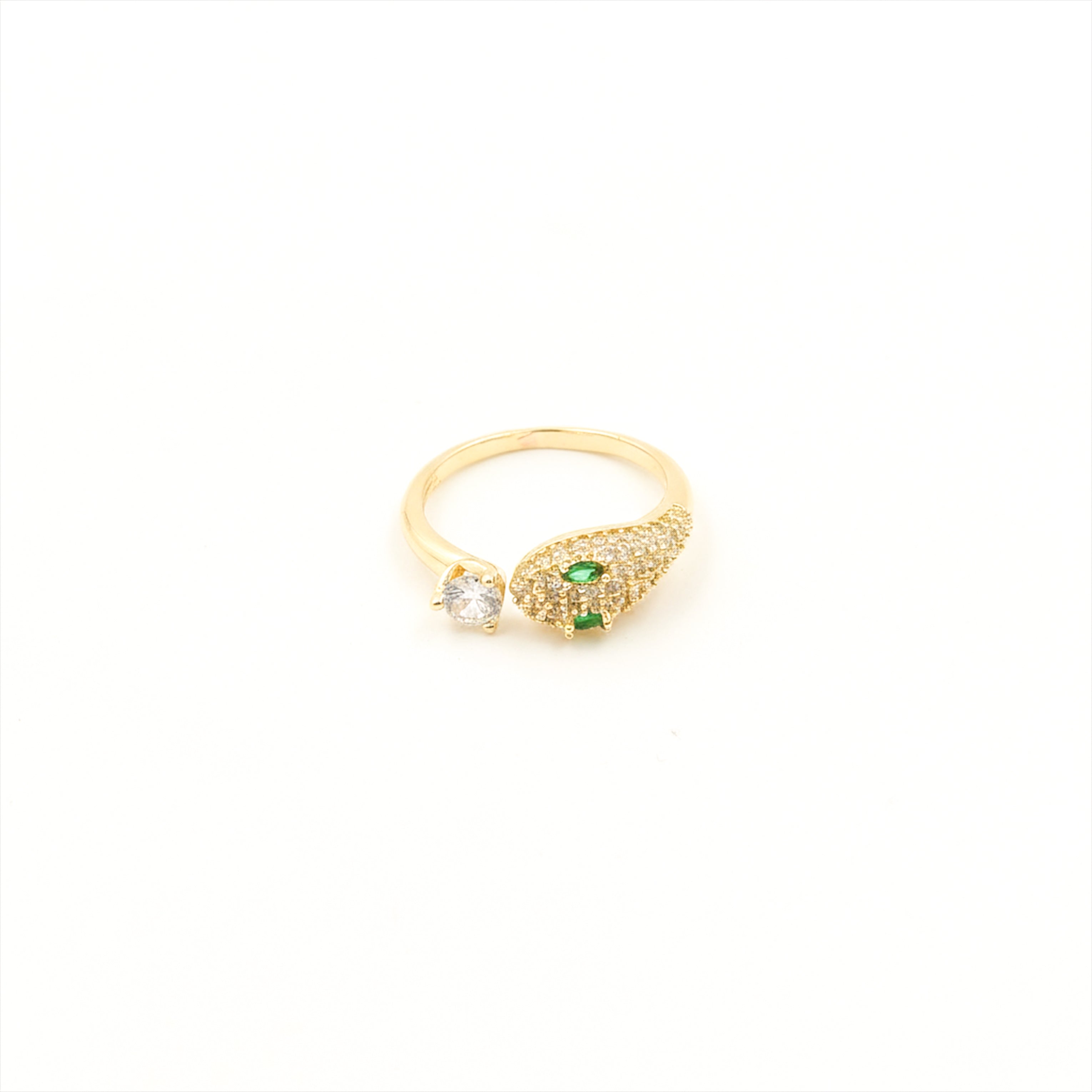 Venom Luxe Diamond Snake Ring