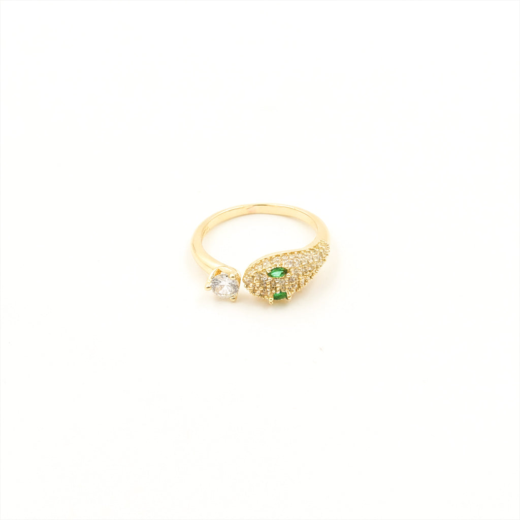 Venom Luxe Diamond Snake Ring