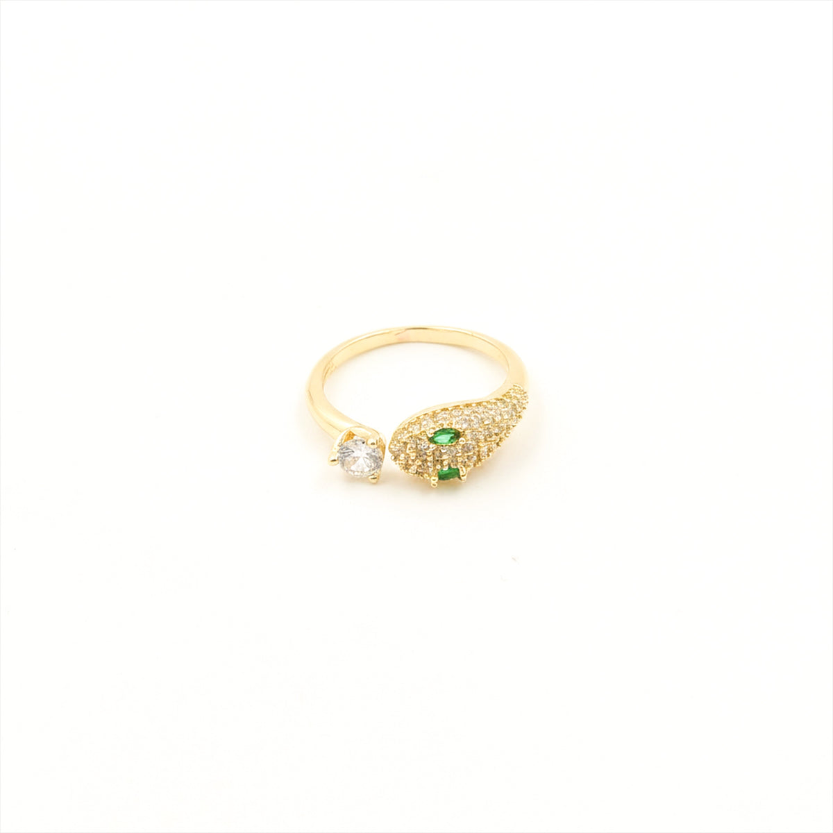 Venom Luxe Diamond Snake Ring