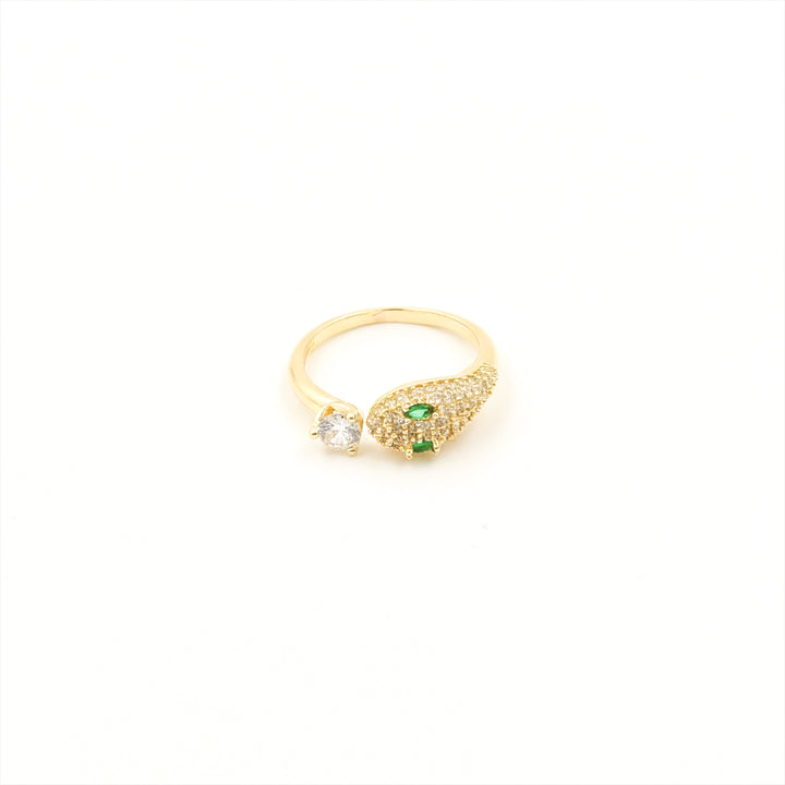 Venom Luxe Diamond Snake Ring