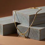 Snake Bow Necklace