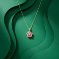 Rose Bloom Luxe Pendant Necklace