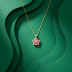 Rose Bloom Luxe Pendant Necklace