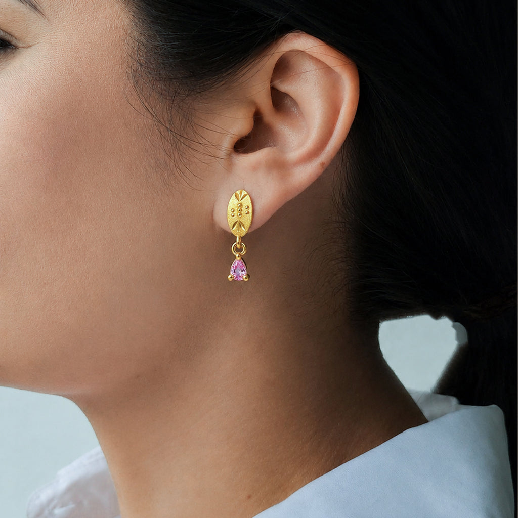 Sunehri Drop Earrings