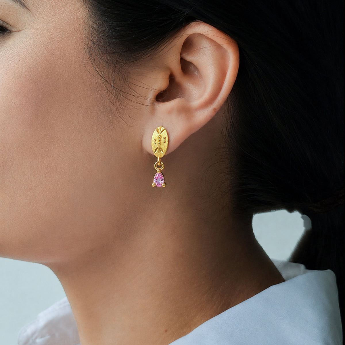 Sunehri Drop Earrings