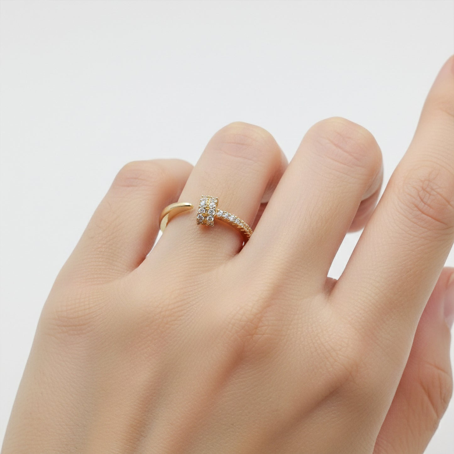 Golden Brilliance Diamond Ring