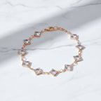 Veloura Geometric Crystal Bracelet