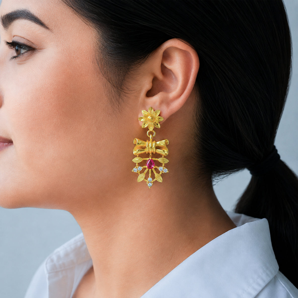 Gulnaar Charm Earrings