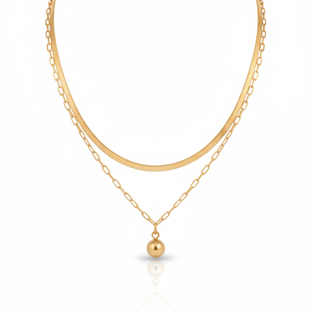 Zyra Twin Grace Necklace
