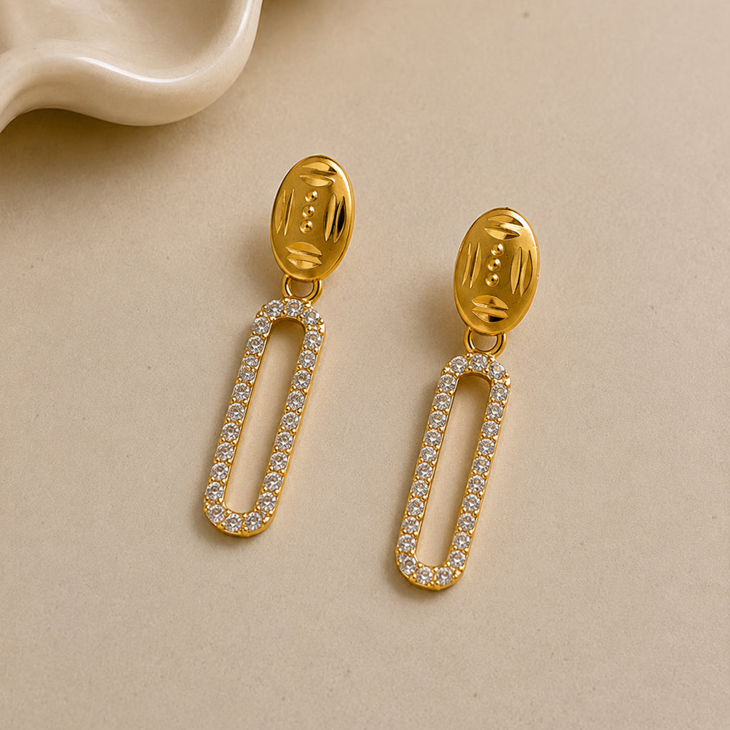 Noor Link Earrings