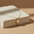 Petite White Blossom Necklace