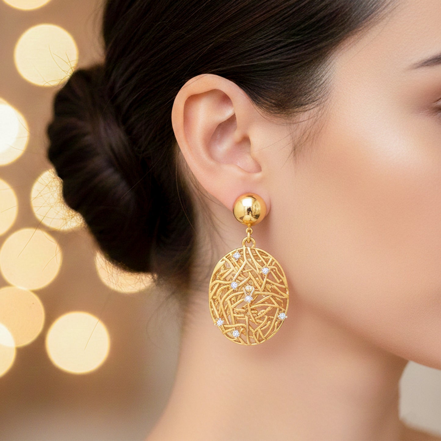 Sunora Weave Drops Earrings