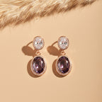 Prestige Double Stone Earrings