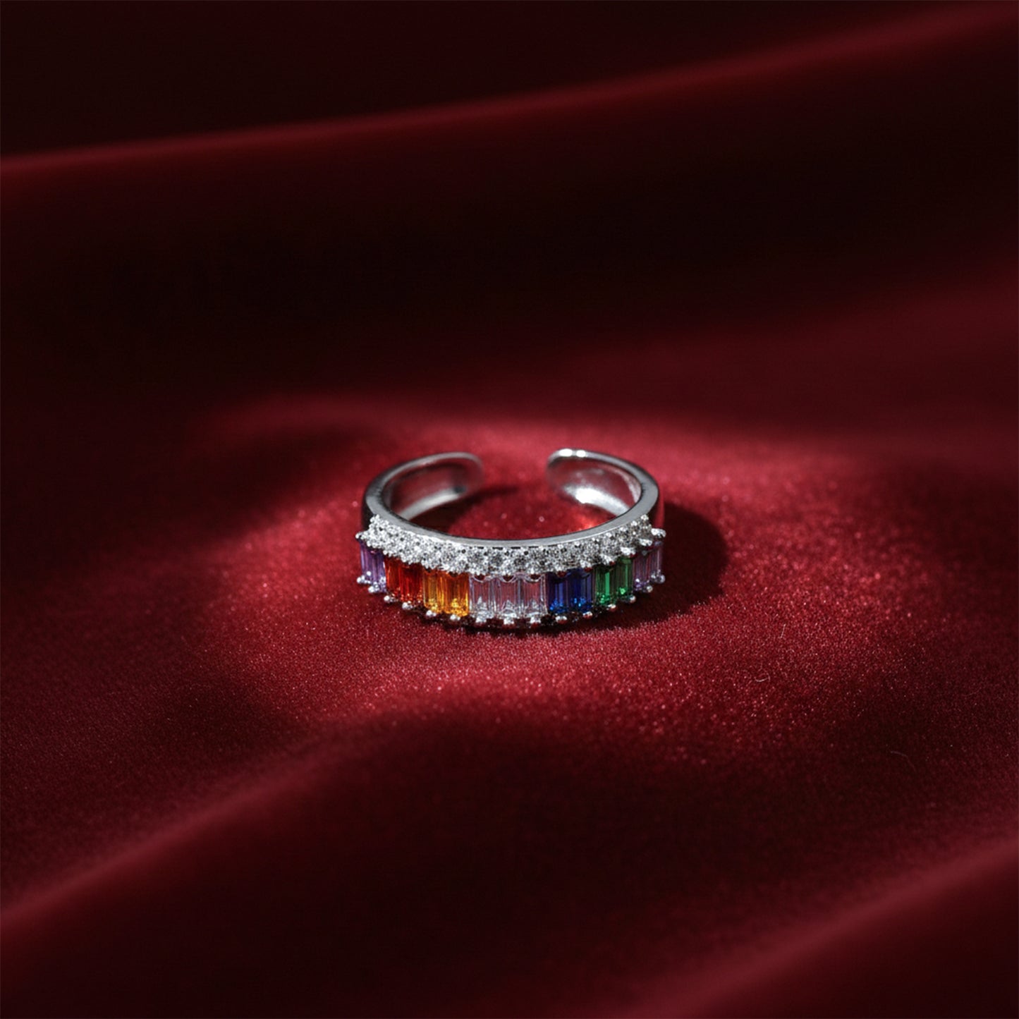 Prism Luxury Rainbow Stone Ring