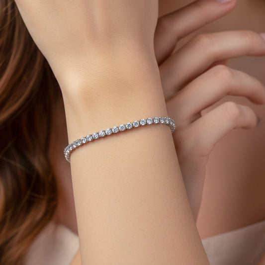 Celestia Luxe Diamond Tennis Bracelet
