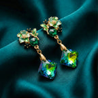 Velvet Emerald Luxe Earrings