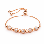 Elite Shine Zircon Slider Bracelet