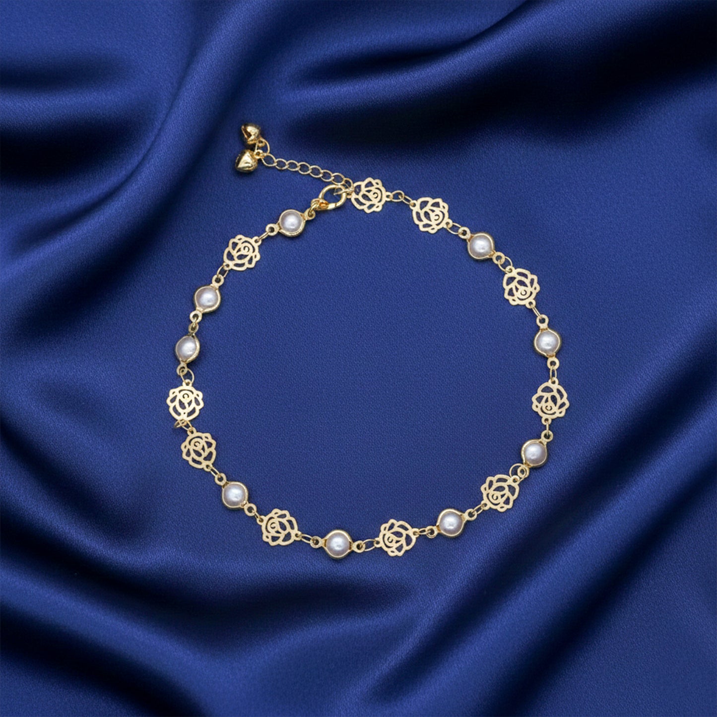 Opaline Luxe Pearl Anklet