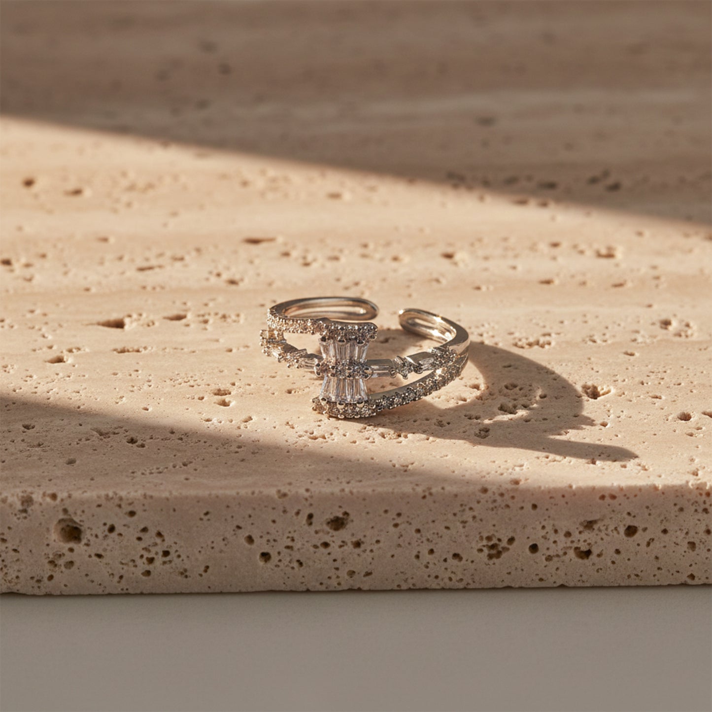 Royal Arc Baguette Diamond Ring