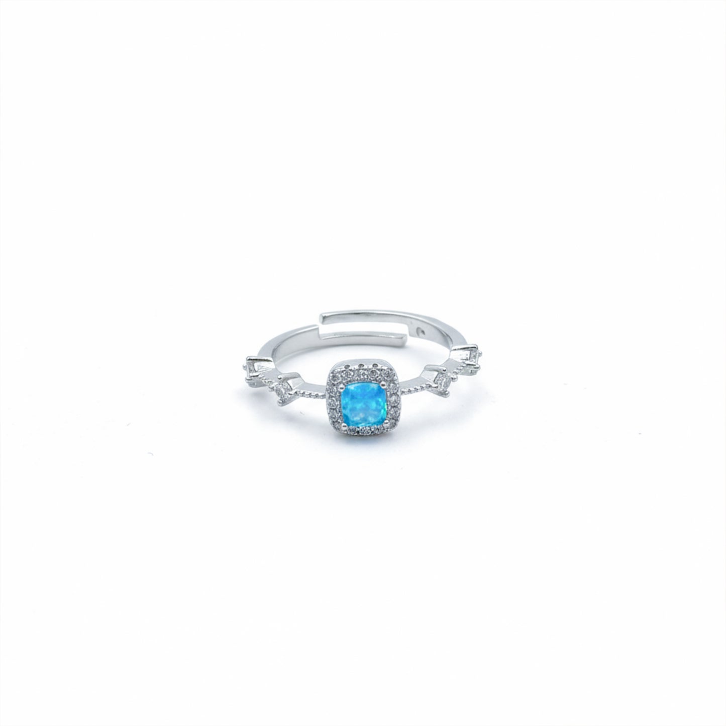 Ocean Sapphire Diamond Ring