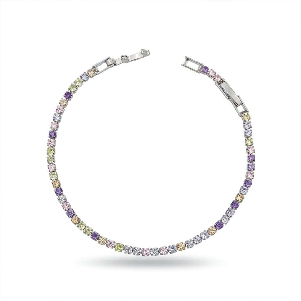 Celestial Prism Tennis Bracelet